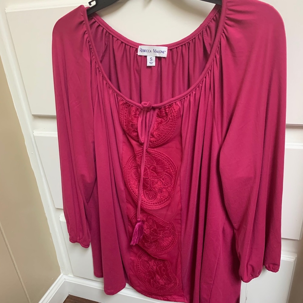 Pink blouse